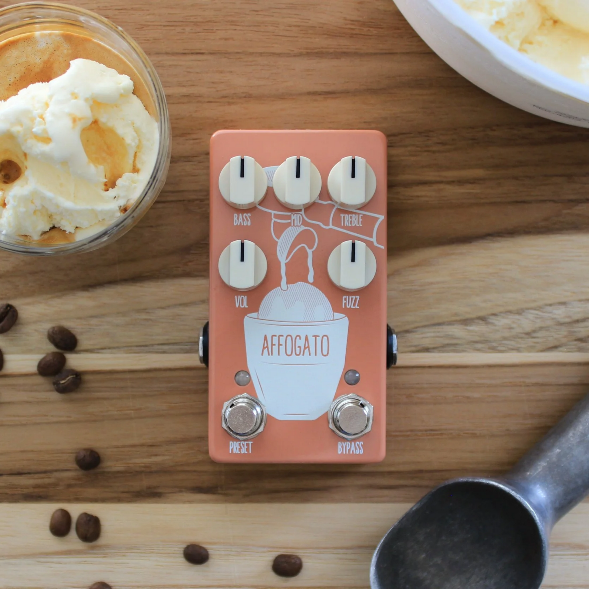 fuzz pedal Affogato Fuzz – Coffee Shop Pedals